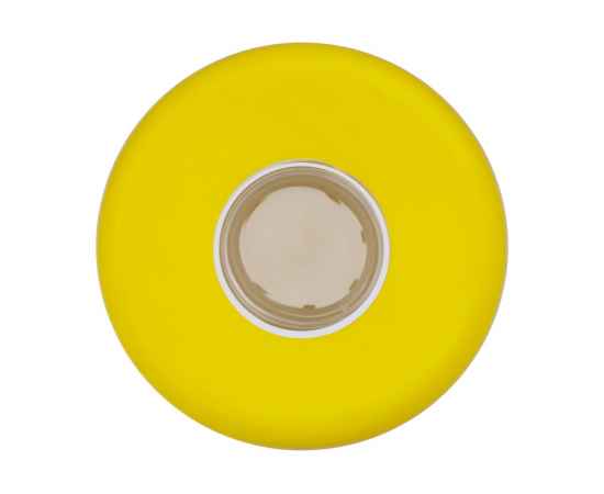 Стеклянная бутылка для воды в силиконовом чехле Refine, 887314, Цвет: прозрачный,желтый, Объем: 550, изображение 6