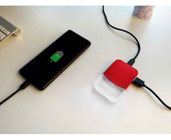 965138 USB хаб Mini iLO Hub, Цвет: красный, изображение 6
