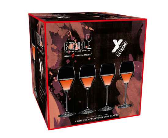Набор бокалов Champagne Rose, 322 мл, 4 шт., 9441155, изображение 3