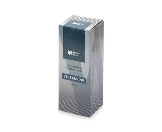 Вакуумная герметичная термокружка Streamline с покрытием soft-touch, 810017, Цвет: серый, Объем: 400, изображение 8