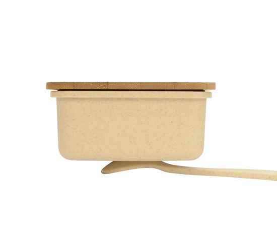 Ланч-бокс Lunch из пшеничного волокна с бамбуковой крышкой, 897308, изображение 6