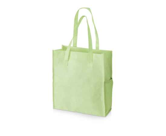 Сумка-шоппер Wheat из переработанного пластика, 937313, Цвет: зеленый, изображение 2