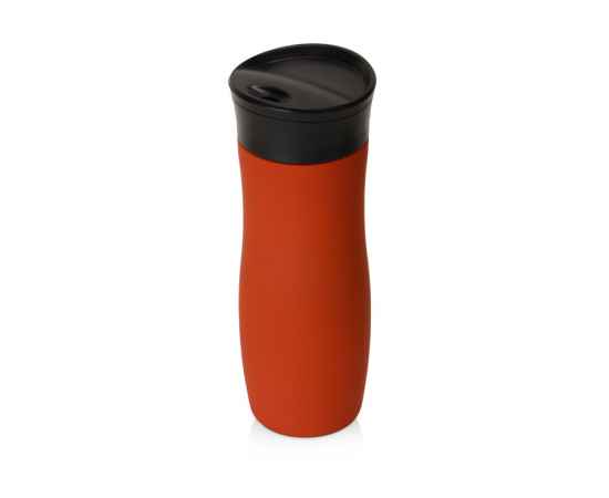 Вакуумная герметичная термокружка Streamline с покрытием soft-touch, 810001, Цвет: красный, Объем: 400, изображение 2