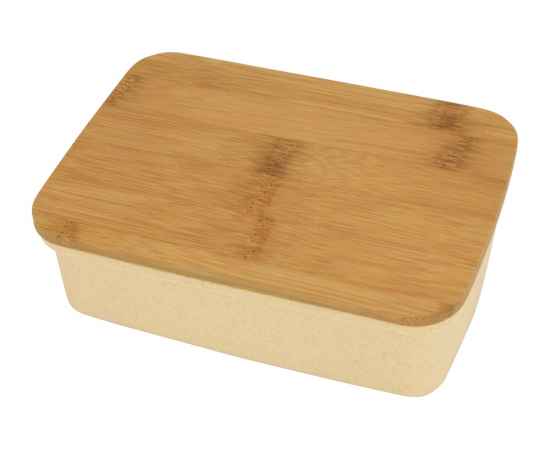 Ланч-бокс Lunch из пшеничного волокна с бамбуковой крышкой, 897308, изображение 3