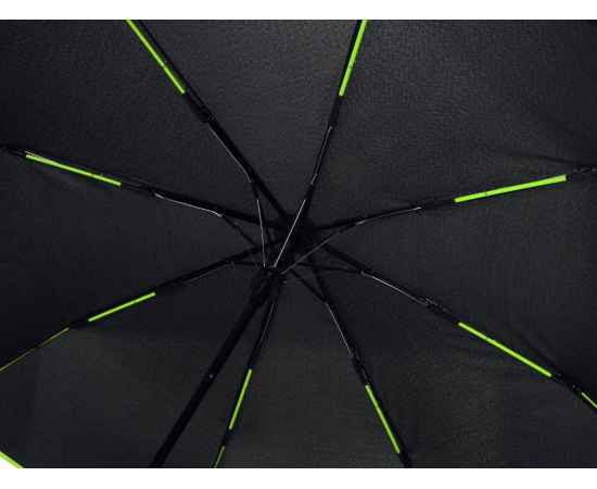 Зонт складной Motley с цветными спицами, 906203, Цвет: зеленый, изображение 7