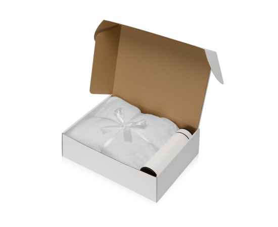 Подарочный набор Cozy hygge с пледом и термосом, 700348.06, Цвет: белый, Объем: 420, изображение 2