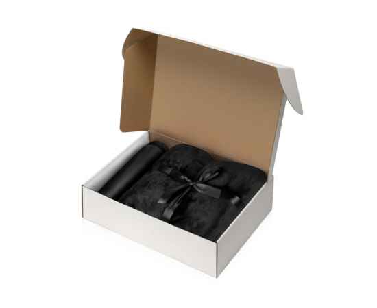 Подарочный набор Dreamy hygge с пледом и термокружкой, 700347.07, Цвет: черный, Объем: 470, изображение 2