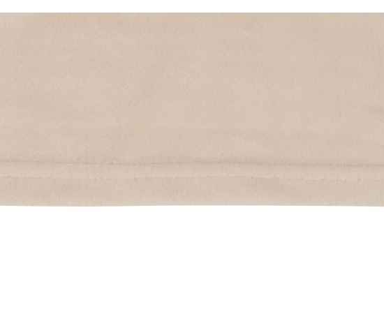 Плед флисовый Natty из переработанного пластика с новогодней биркой, 835858.1, Цвет: бежевый, изображение 5