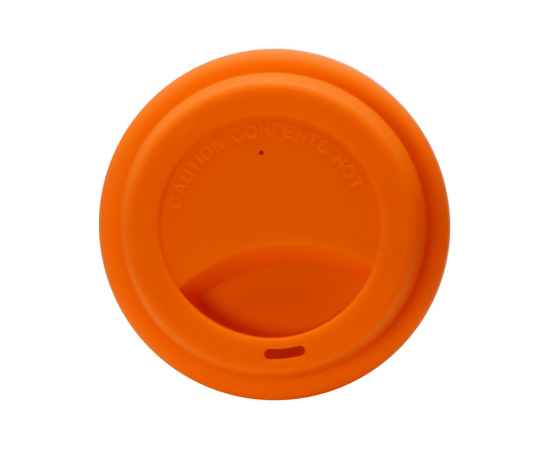 Фарфоровая кружка с двойными стенками Toronto, 873443, Цвет: оранжевый,белый, Объем: 300, изображение 4