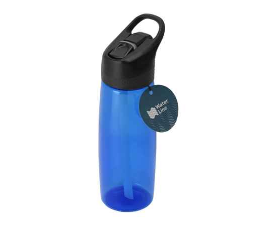 Бутылка для воды c кнопкой Tank, 811002, Цвет: синий, Объем: 680, изображение 10
