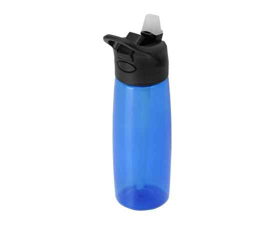 Бутылка для воды c кнопкой Tank, 811002, Цвет: синий, Объем: 680, изображение 3