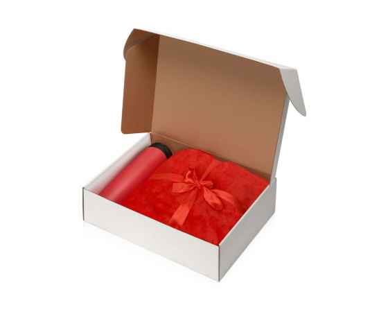Подарочный набор Dreamy hygge с пледом и термокружкой, 700347.01, Цвет: красный,красный, Объем: 470, изображение 2