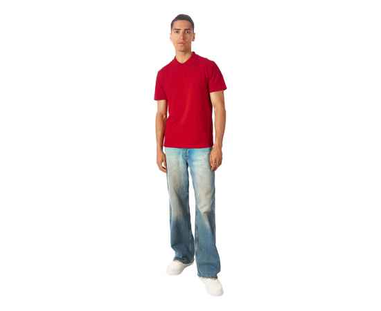 Рубашка поло First 2.0 мужская, 2XL, 31093N252XL, Цвет: красный, Размер: 2XL, изображение 4