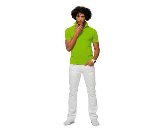 Рубашка поло First 2.0 мужская, L, 31093N68L, Цвет: зеленое яблоко, Размер: L, изображение 10