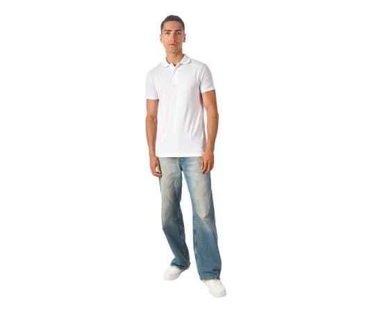 Рубашка поло First 2.0 мужская, S, 31093N01S, Цвет: белый, Размер: S, изображение 4
