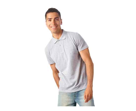Рубашка поло First 2.0 мужская, 2XL, 31093N962XL, Цвет: серый меланж, Размер: 2XL, изображение 2