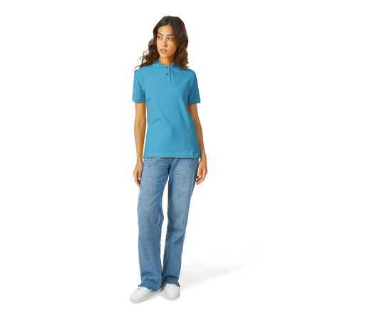 Рубашка поло Boston 2.0 женская, L, 31086N43L, Цвет: лазурный, Размер: L, изображение 4