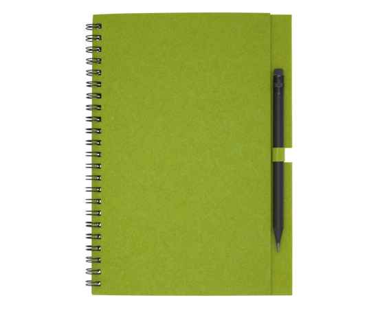 Блокнот A5 Luciano Eco с карандашом, A5, 10775161, Цвет: зеленый, Размер: A5, изображение 2