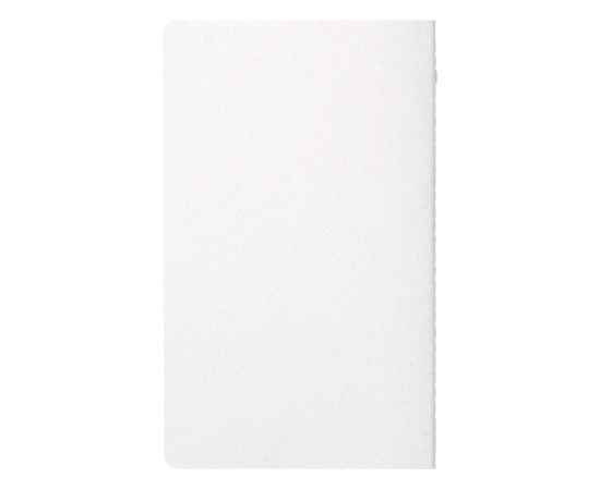 Блокнот A5 Fabia с переплетом из рубленой бумаги, 10774901, Цвет: белый, изображение 3