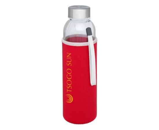 Бутылка спортивная Bodhi из стекла, 10065621, Цвет: красный, Объем: 500, изображение 5
