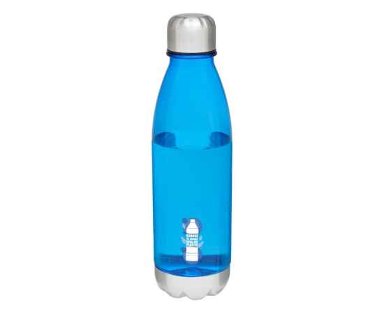 Бутылка спортивная Cove из тритана, 10065953, Цвет: синий прозрачный, Объем: 685, изображение 5