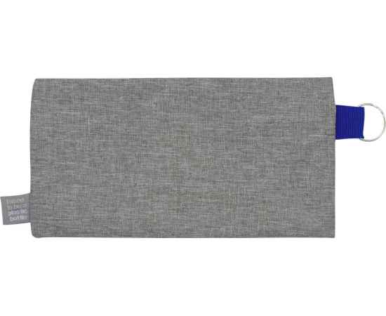 Пенал Holder из переработанного полиэстера RPET, 788702, Цвет: серый,синий, изображение 4