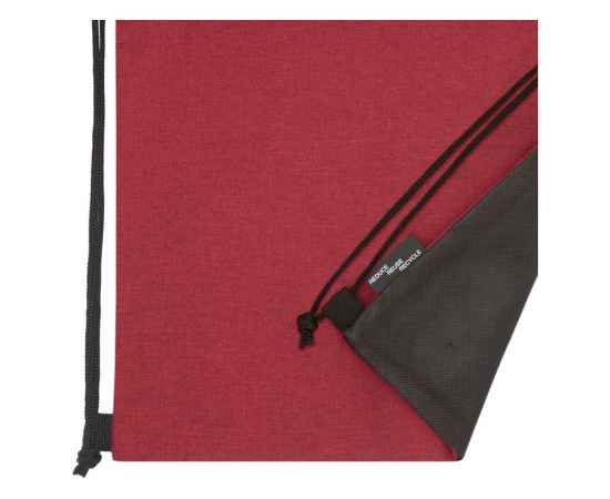 Рюкзак Ross из переработанного ПЭТ, 12051802, Цвет: темно-красный, изображение 5