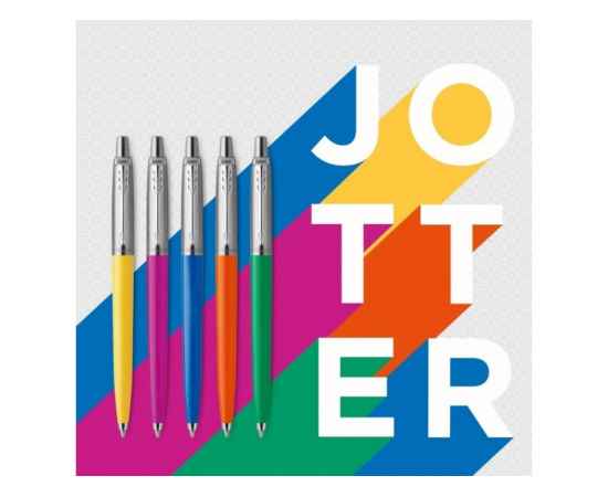 Ручка шариковая Parker Jotter Originals в эко-упаковке, 2096874, Цвет: белый,серебристый, изображение 4