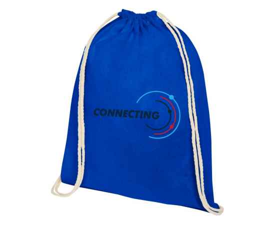 Рюкзак со шнурком Oregon, 12057553, Цвет: синий, изображение 4