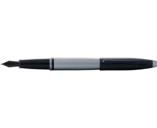 Ручка перьевая Calais Matte Gray and Black Lacquer, перо F, 421344, изображение 2