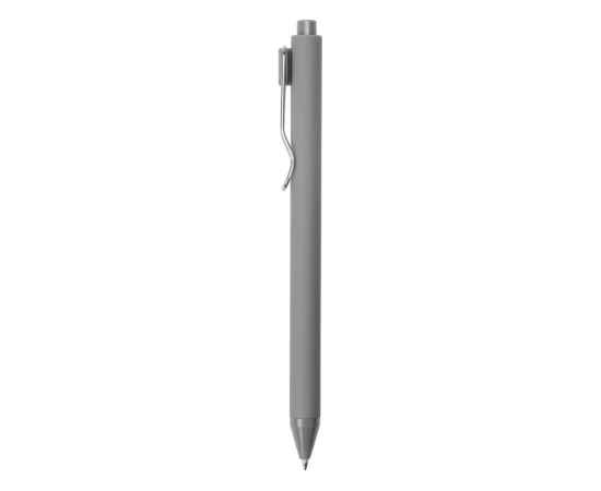 Ручка пластиковая шариковая Clip, софт-тач, 13187.17, Цвет: серый, изображение 3