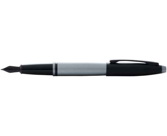 Ручка перьевая Calais Matte Gray and Black Lacquer, перо F, 421344, изображение 5