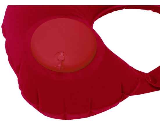 Подушка для путешествия с помпой Push, 835701, Цвет: красный,красный, изображение 3