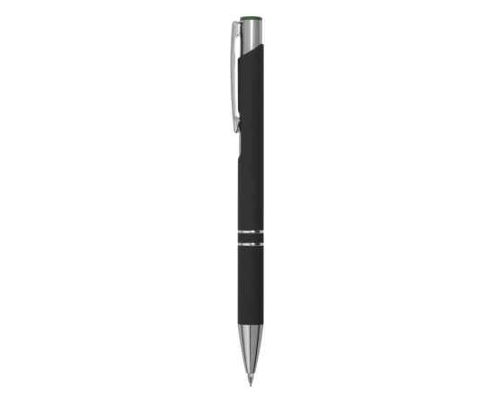 Ручка металлическая шариковая Legend Mirror Gum soft-touch, 11579.03, Цвет: черный,зеленый, изображение 5