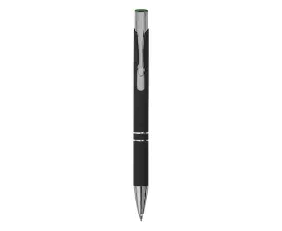 Ручка металлическая шариковая Legend Mirror Gum soft-touch, 11579.03, Цвет: черный,зеленый, изображение 4