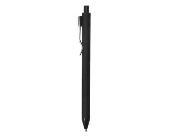 Ручка пластиковая шариковая Clip, софт-тач, 13187.07, Цвет: черный, изображение 3
