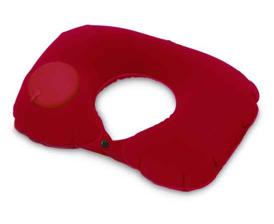 Подушка для путешествия с помпой Push, 835701, Цвет: красный,красный, изображение 2