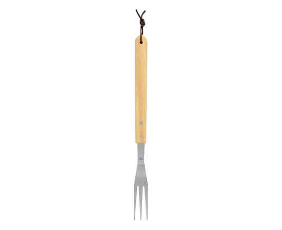 Вилка для барбекю с деревянной ручкой BBQ, 18034773, изображение 2