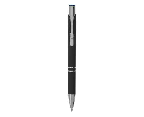 Ручка металлическая шариковая Legend Mirror Gum soft-touch, 11579.02, Цвет: черный,синий, изображение 4