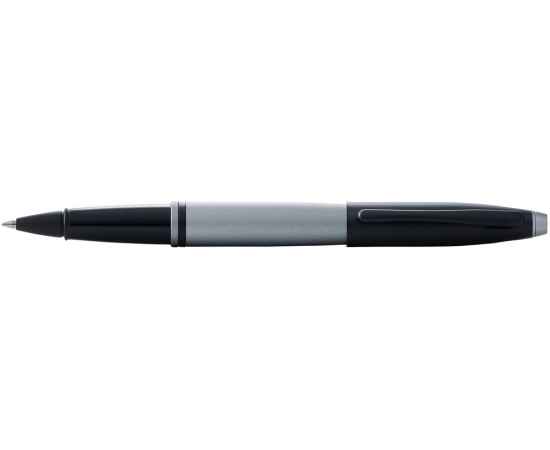 Ручка-роллер Calais Matte Gray and Black Lacquer, 421359, Цвет: серый, изображение 2