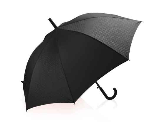 Зонт-трость полуавтомат Wetty с проявляющимся рисунком, 909207, Цвет: черный, изображение 4