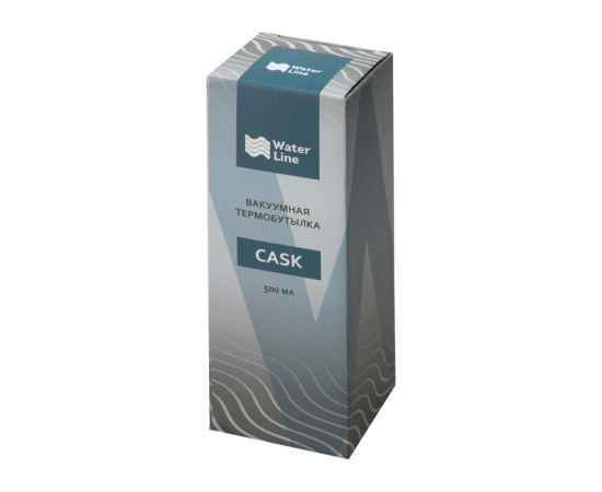 Вакуумная термобутылка с медной изоляцией  Cask, soft-touch, 500 мл, 813107, Цвет: черный, Объем: 500, изображение 7