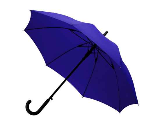 Зонт-трость полуавтомат Wetty с проявляющимся рисунком, 909202, Цвет: синий, изображение 2