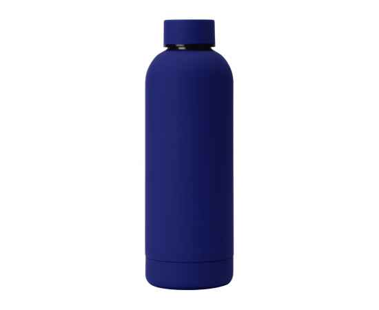 Вакуумная термобутылка с медной изоляцией  Cask, soft-touch, 500 мл, 813102, Цвет: синий, Объем: 500, изображение 3
