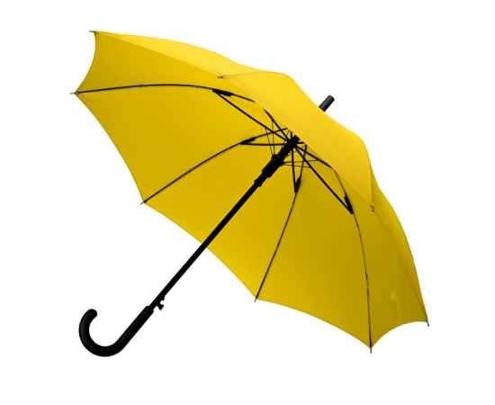 Зонт-трость полуавтомат Wetty с проявляющимся рисунком, 909204, Цвет: желтый, изображение 2