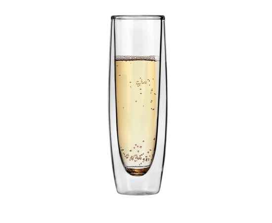 Бокал для шампанского с двойными стенками Brut, 828143, изображение 2