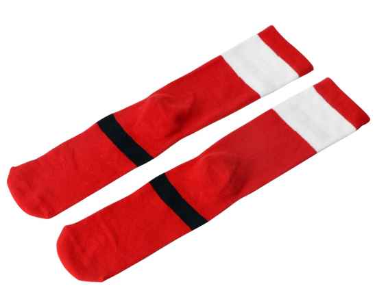 Набор носков с рождественской символикой, 2 пары, 40-43, 869101, Цвет: красный, Размер: 40-43, изображение 11