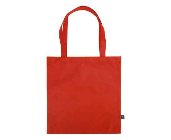Сумка-шоппер Reviver из нетканого переработанного материала RPET, 590701, Цвет: красный, изображение 4