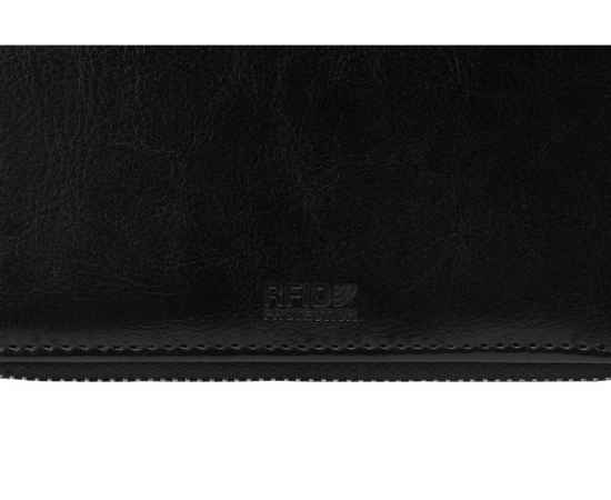 Бизнес-блокнот на молнии А5 Fabrizio с RFID защитой, 335607, Цвет: черный, изображение 9
