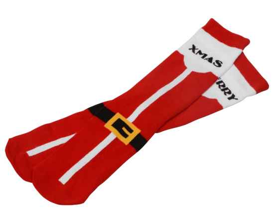 Набор носков с рождественской символикой, 2 пары, 40-43, 869101, Цвет: красный, Размер: 40-43, изображение 10